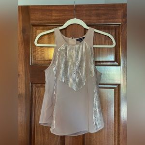 American Eagle Pink Sequined Top